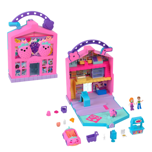 Polly Pocket Eğlenceli Market Oyun Seti Mattel HRD45