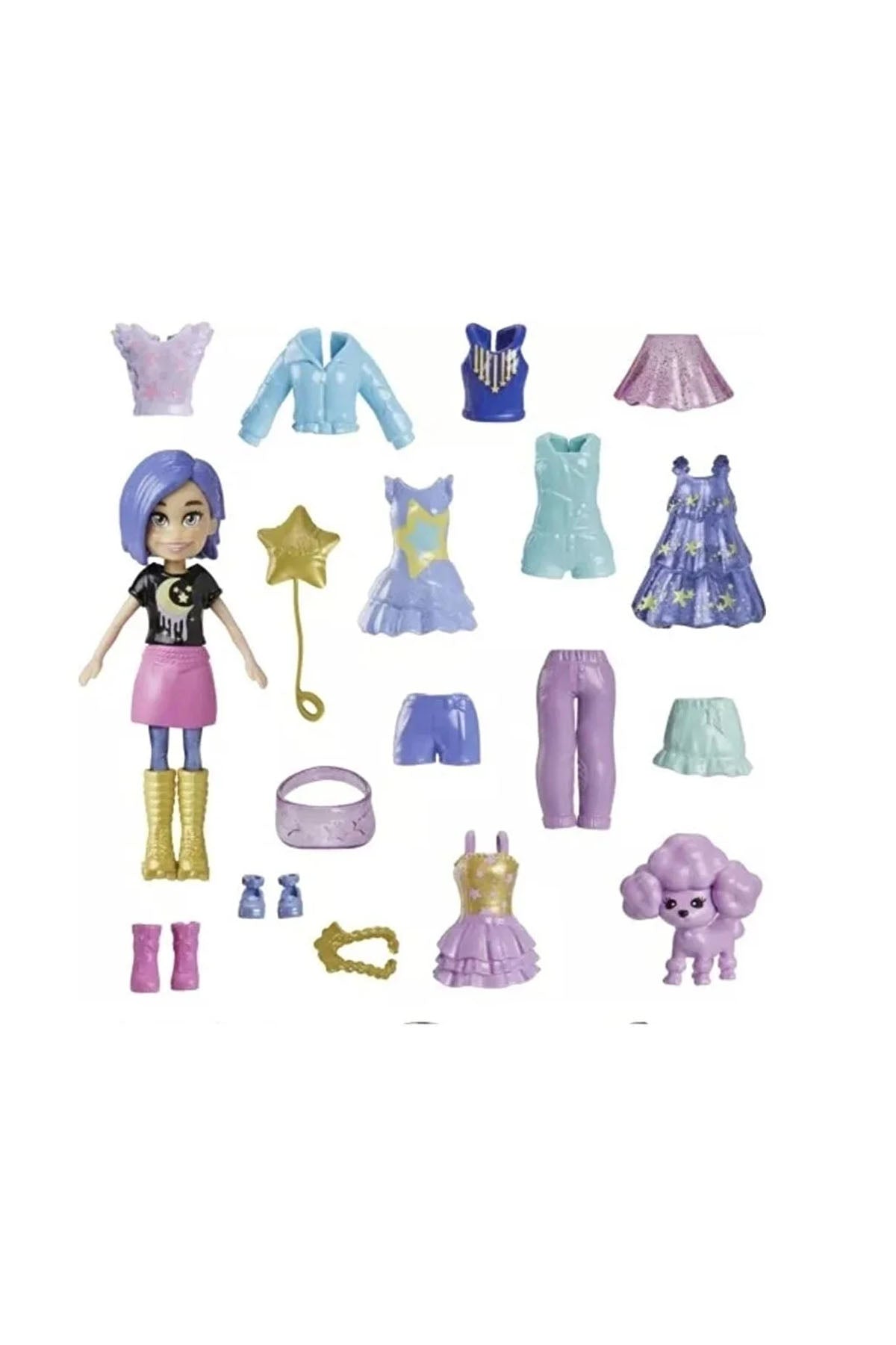 Polly Pocket Farklı Kombin Eğlencesi Oyun Setleri