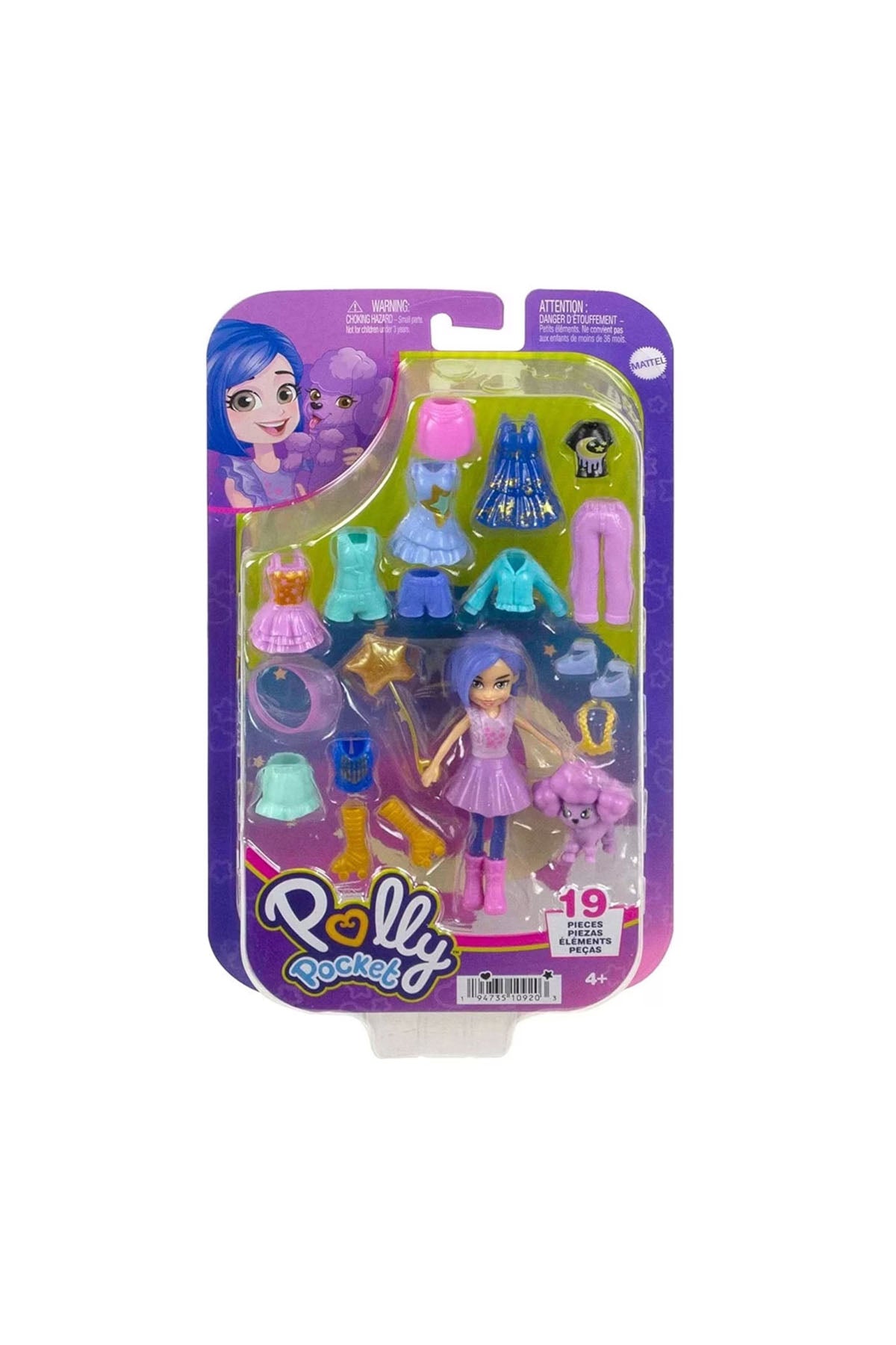 Polly Pocket Farklı Kombin Eğlencesi Oyun Setleri