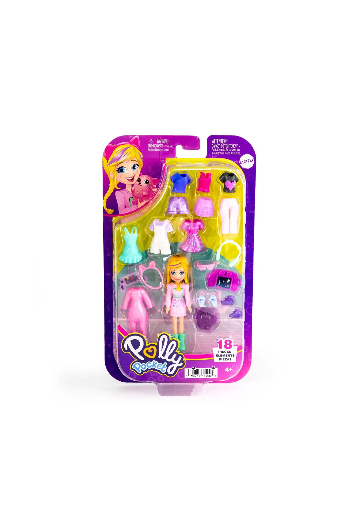 Polly Pocket Farklı Kombin Eğlencesi Oyun Setleri