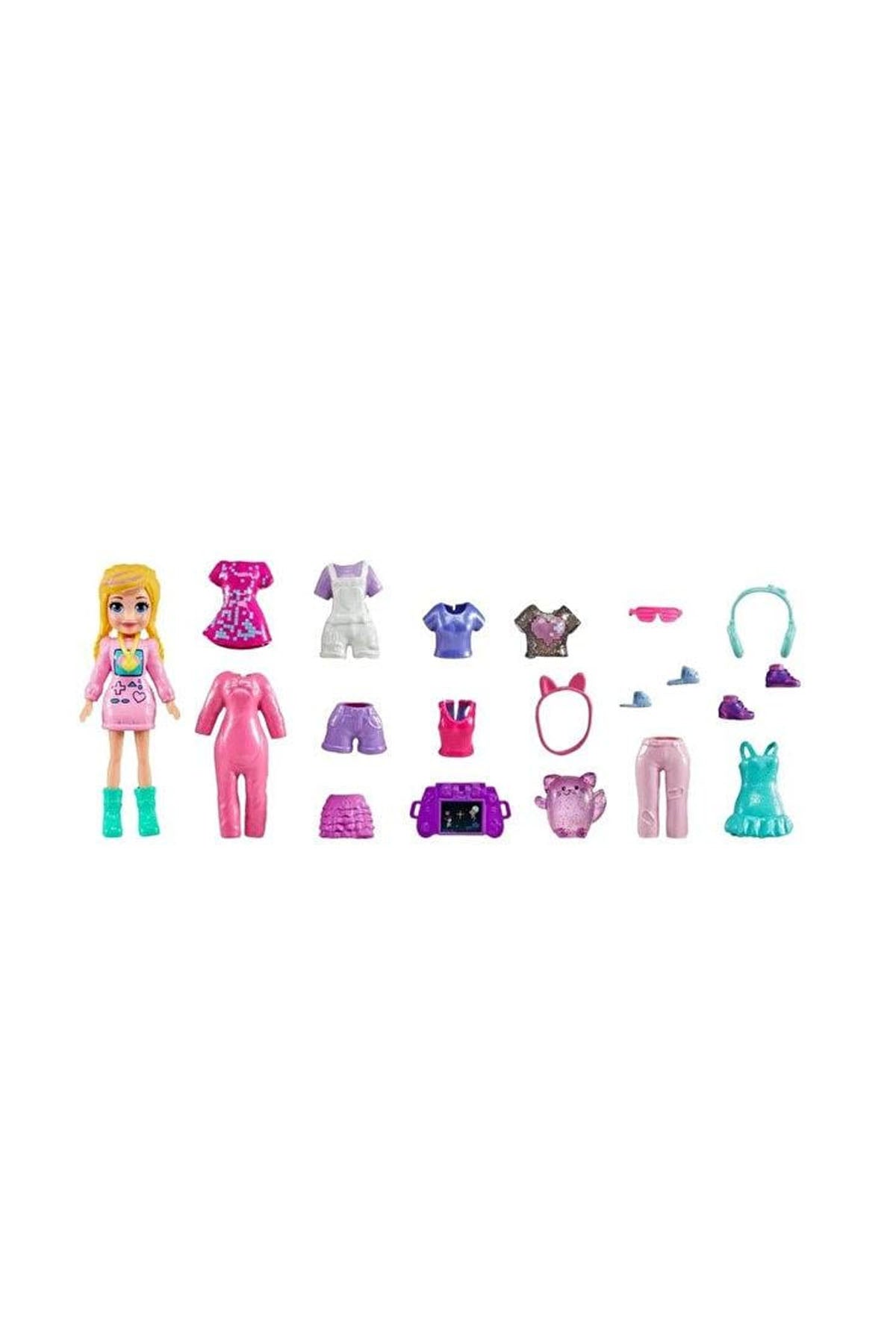 Polly Pocket Farklı Kombin Eğlencesi Oyun Setleri