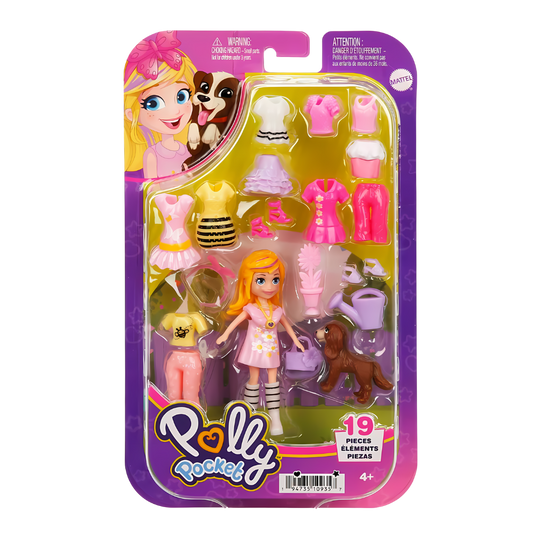 Polly Pocket Farklı Kombin Eğlencesi Oyun Setleri Beagle HKV89