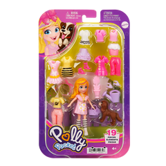 Polly Pocket Farklı Kombin Eğlencesi Oyun Setleri Beagle HKV89