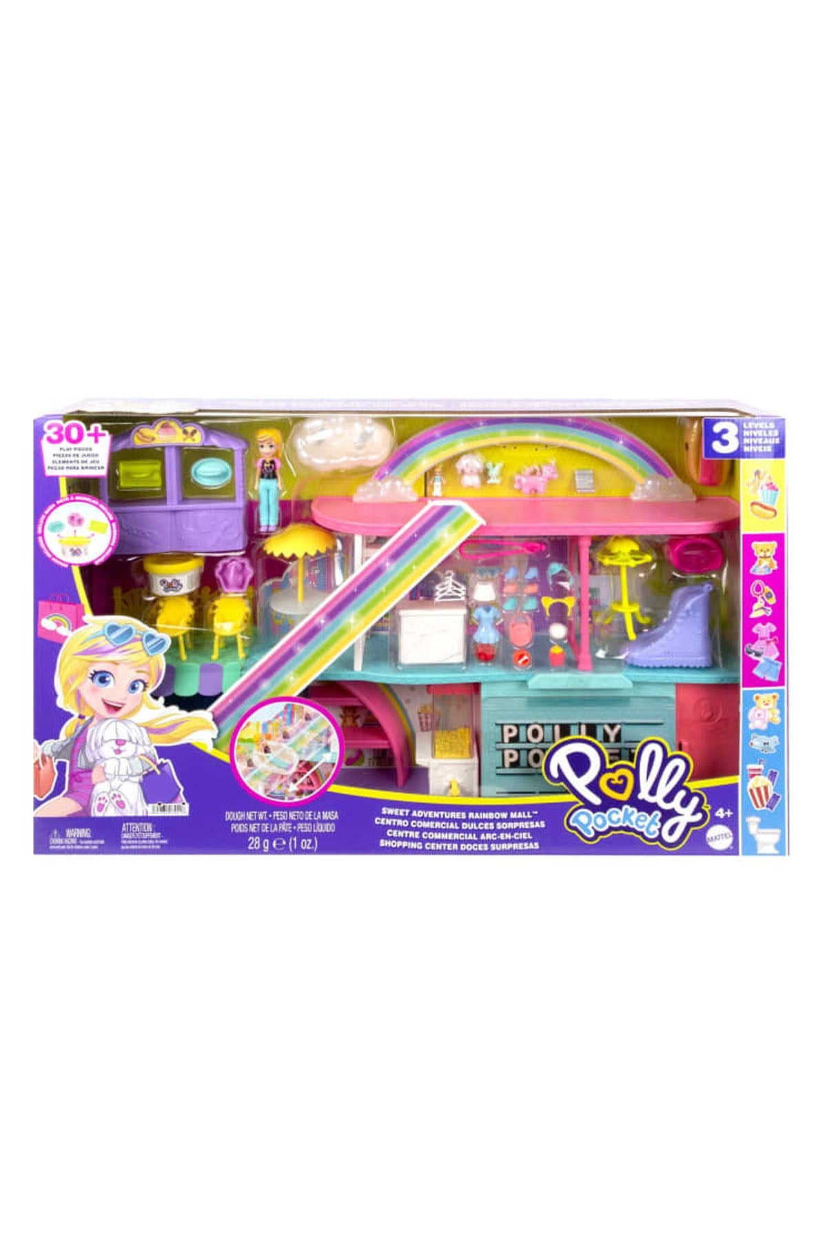 Polly Pocket Gökkuşağı Alışveriş Merkezi Oyun Seti