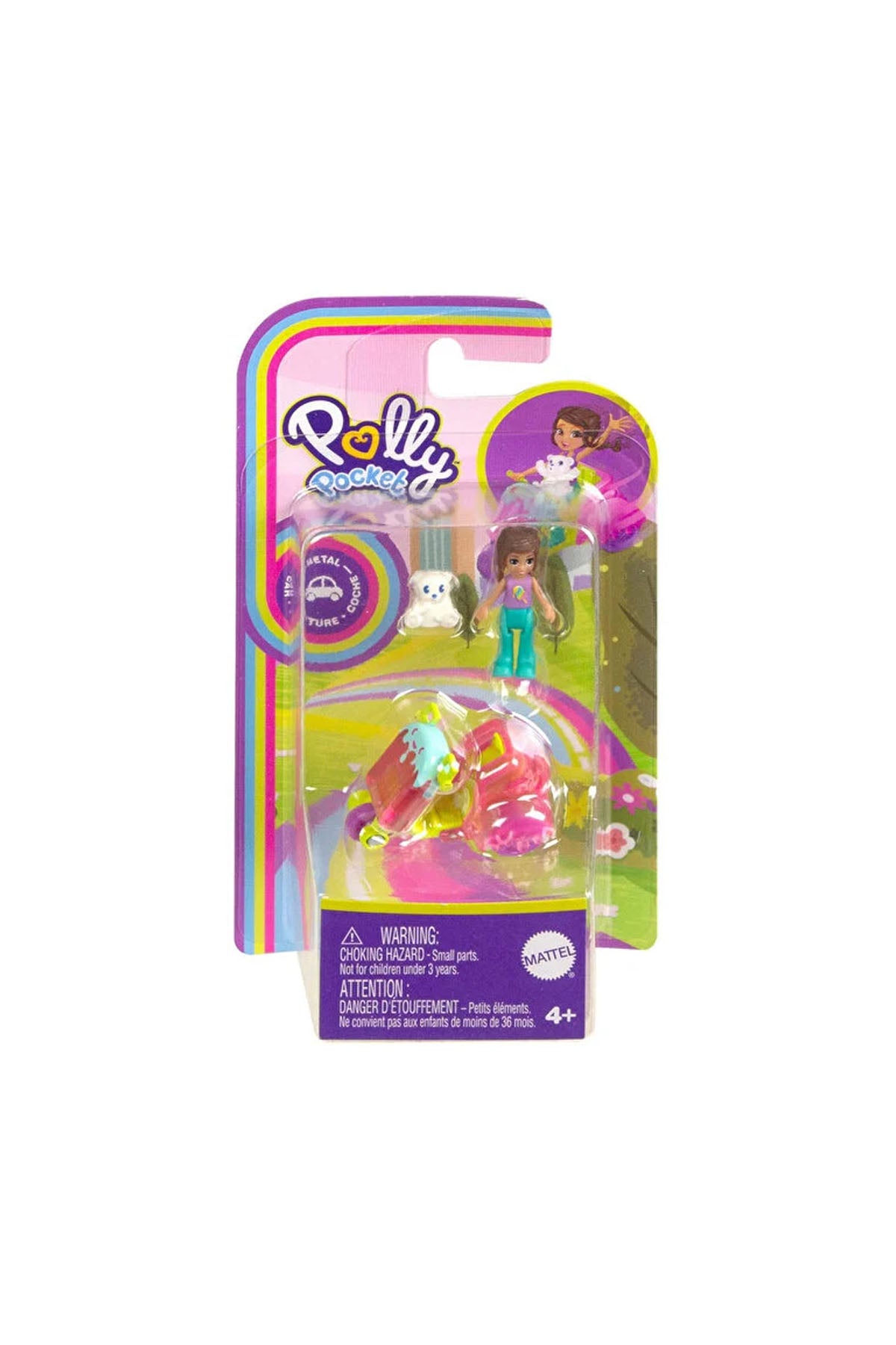 Polly Pocket'ın Muhteşem Araçları Oyun Setleri