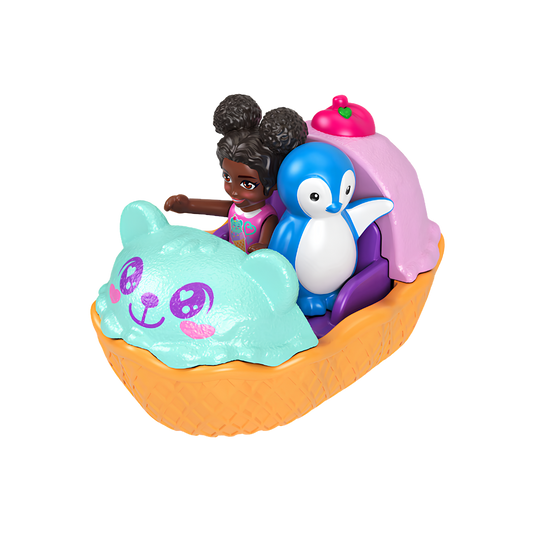 Polly Pocket'in Muhteşem Araçları Oyun Setleri HWP12