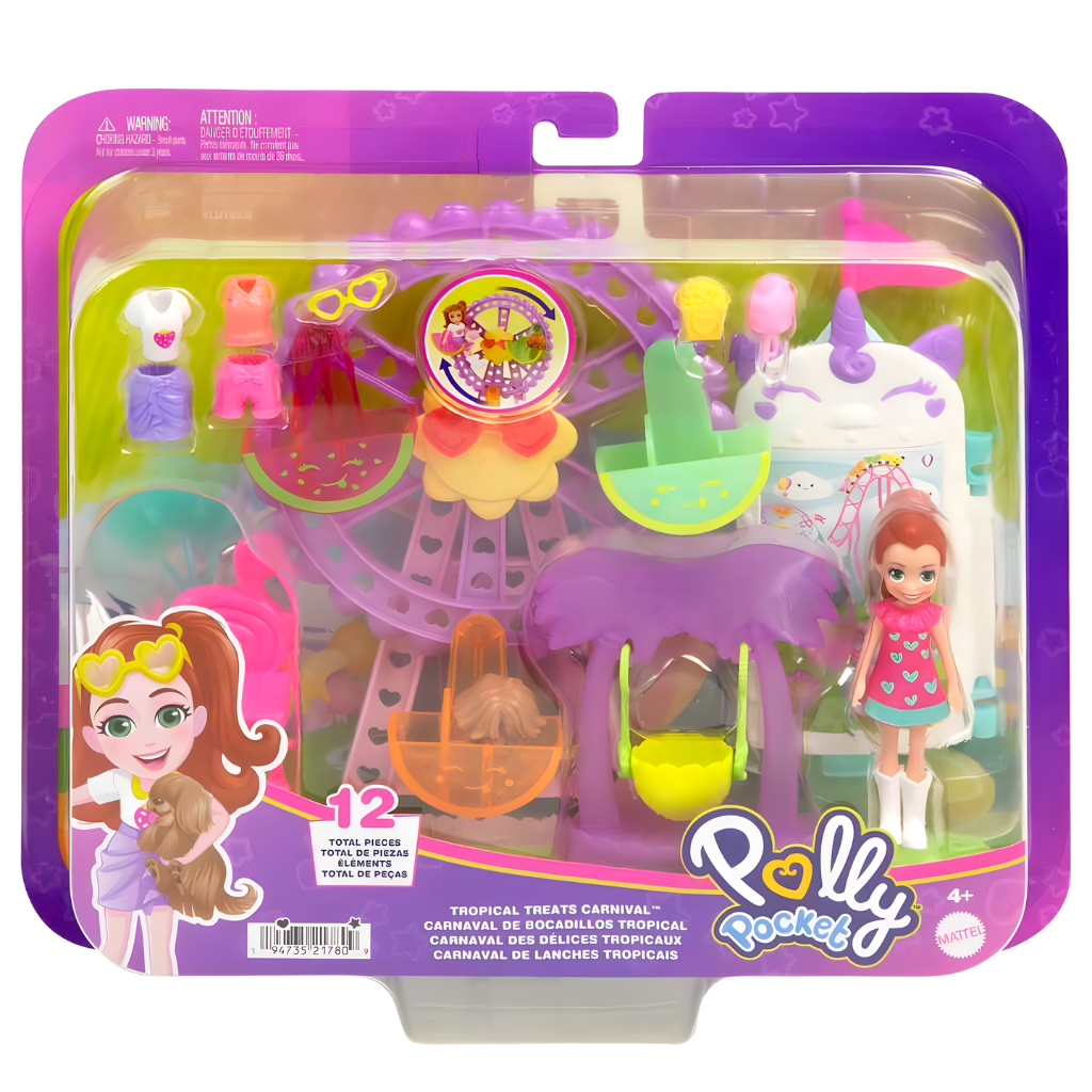 Polly Pocket Meyve Karnavalı Oyun Seti HWP25