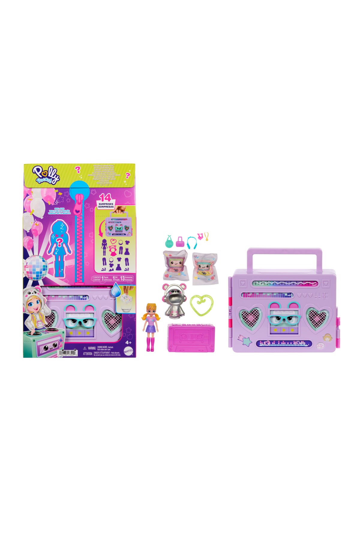 Polly Pocket Radyo Temalı Moda Eğlencesi Oyun Seti