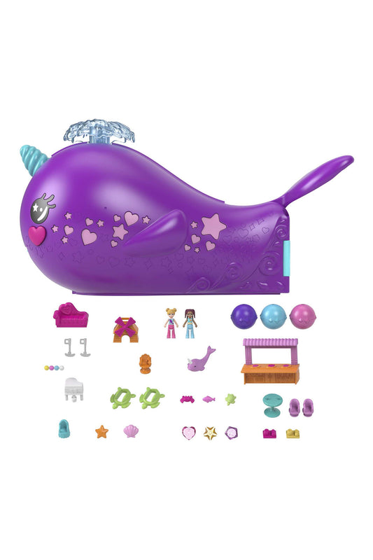 Polly Pocket Sparkle Cove Narwhal