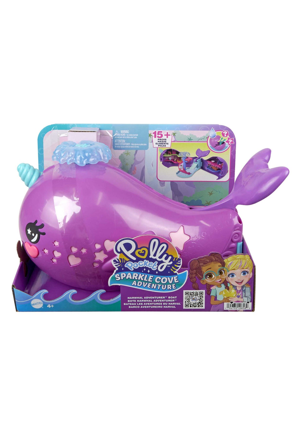 Polly Pocket Sparkle Cove - Narval