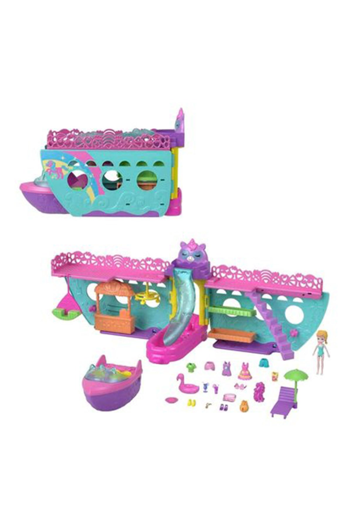 Polly Pocket Unicorn Bot Oyun Seti