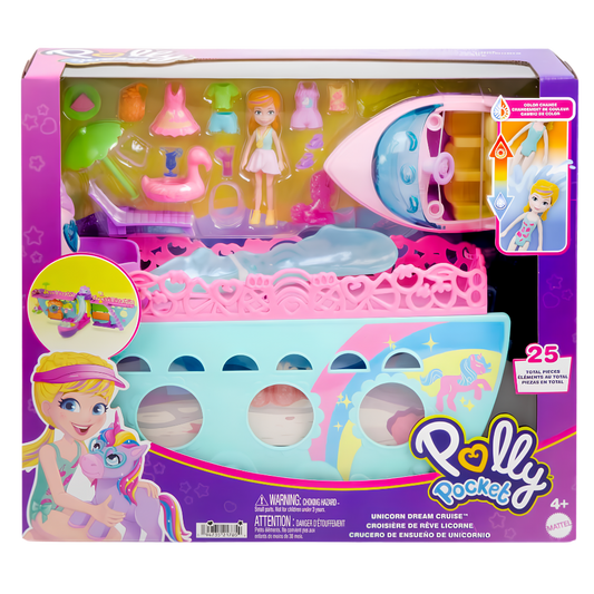 Polly Pocket Unicorn Bot Oyun Seti HWP26