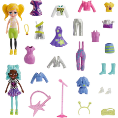 Polly Pocket ve Arkadaşları Farklı Moda Aksesuarları Oyun Setleri HKV97