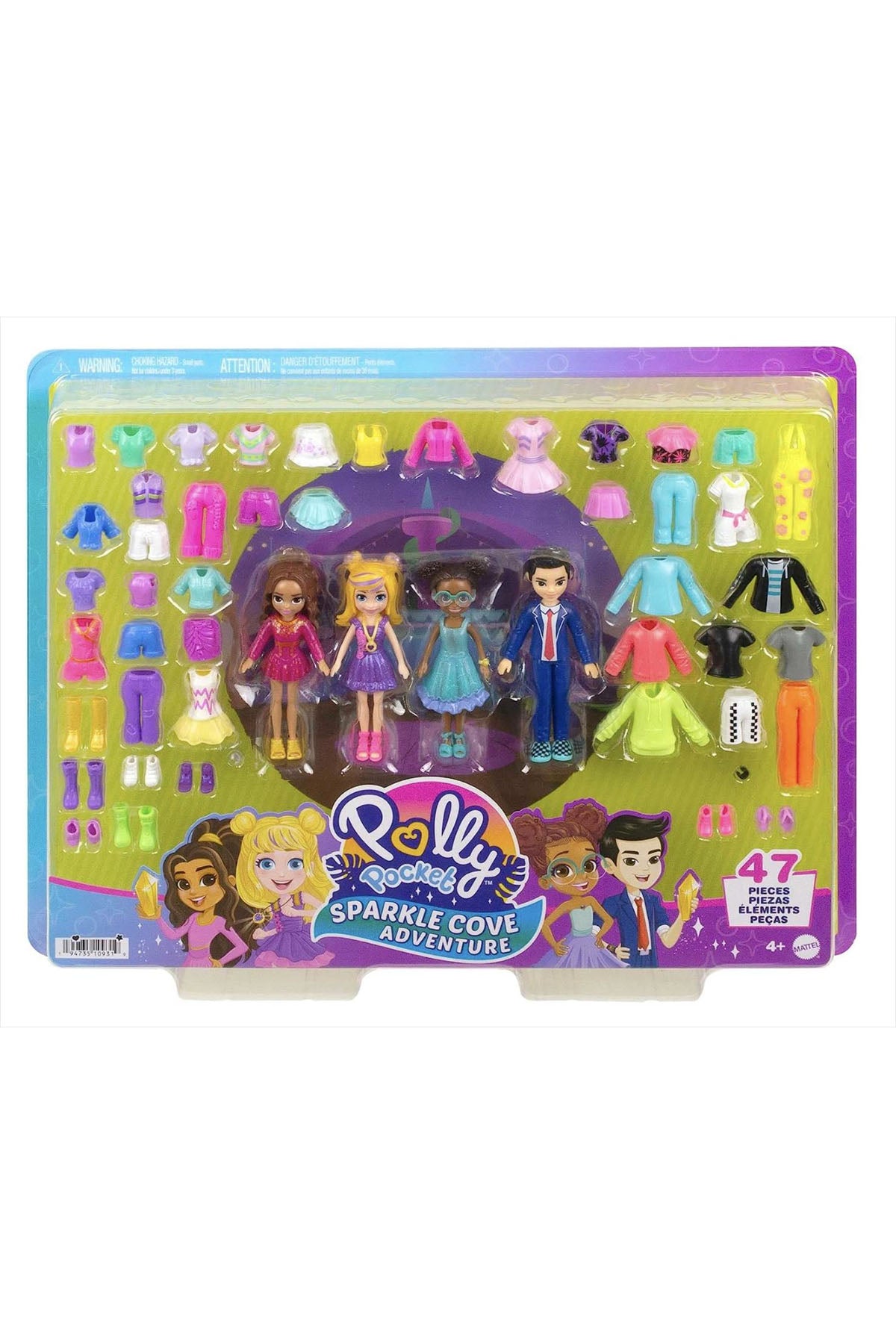 Polly Pocket ve Arkadaşları Kombin Eğlencesi Oyun Seti