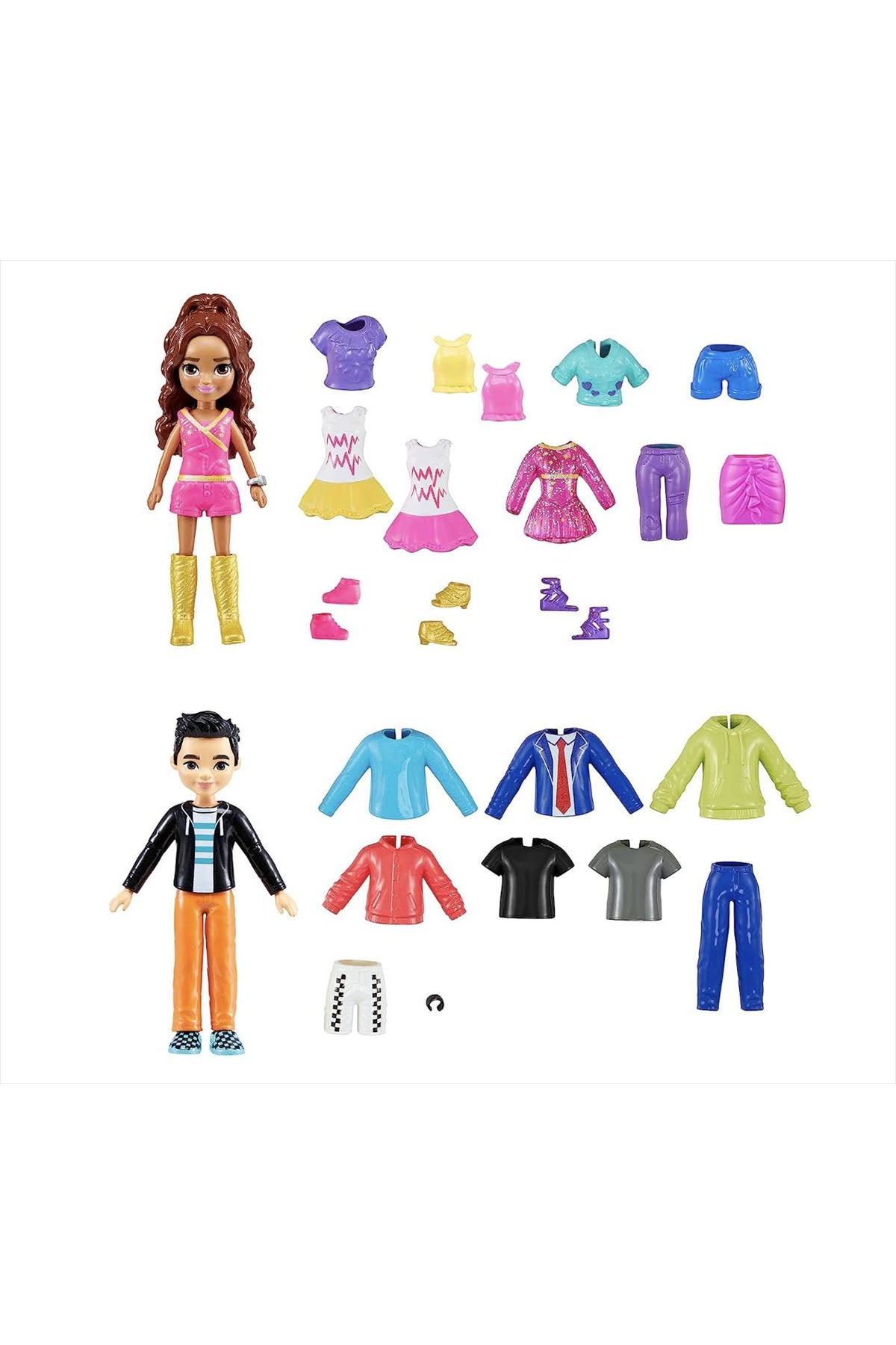 Polly Pocket ve Arkadaşları Kombin Eğlencesi Oyun Seti HKW10
