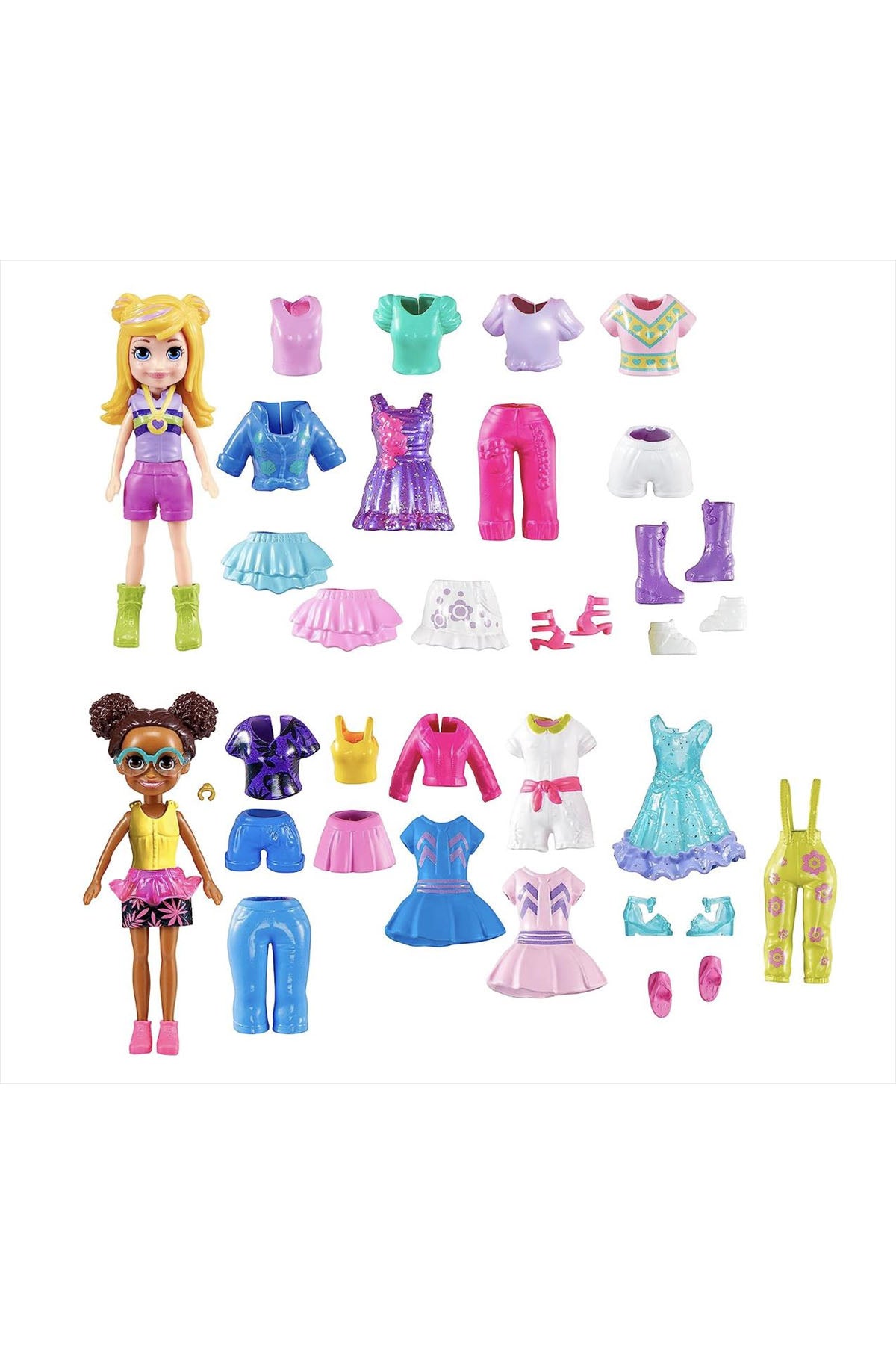 Polly Pocket ve Arkadaşları Kombin Eğlencesi Oyun Seti