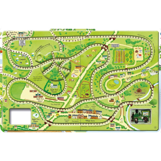 The Usborne Poppy And Sams Wind-Up Train-Book