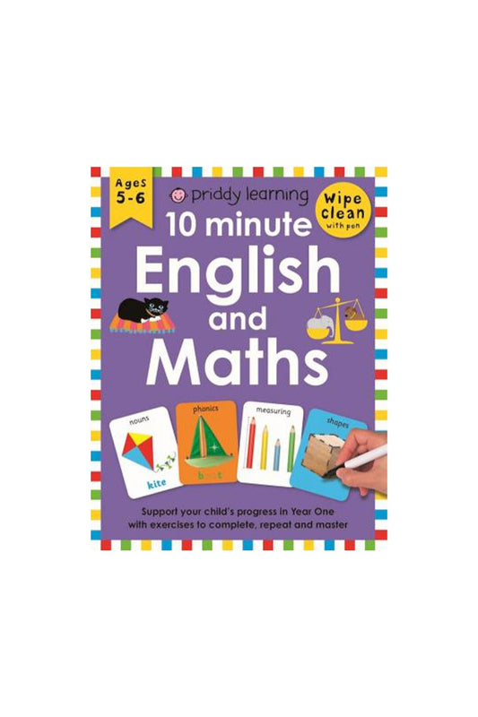 Priddy Books Wc 10 Minute Maths & Eng