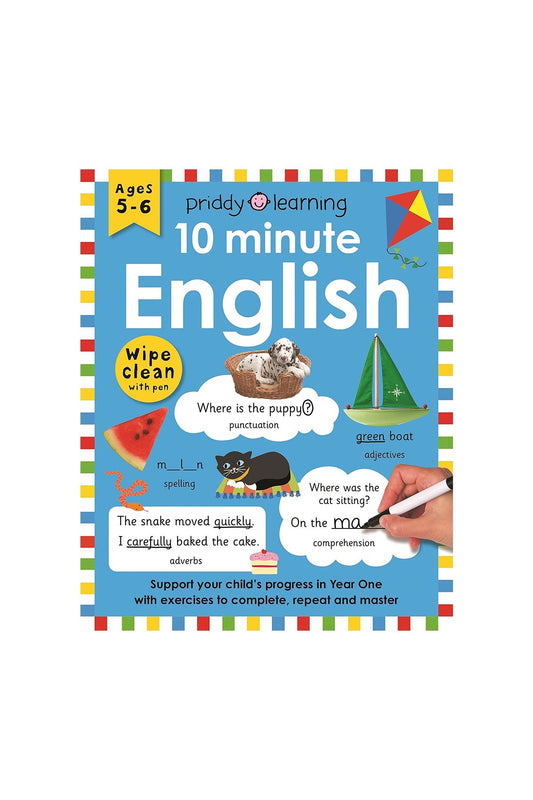 Priddy Books Wc Workbook 10 Minute English - Welcome Baby