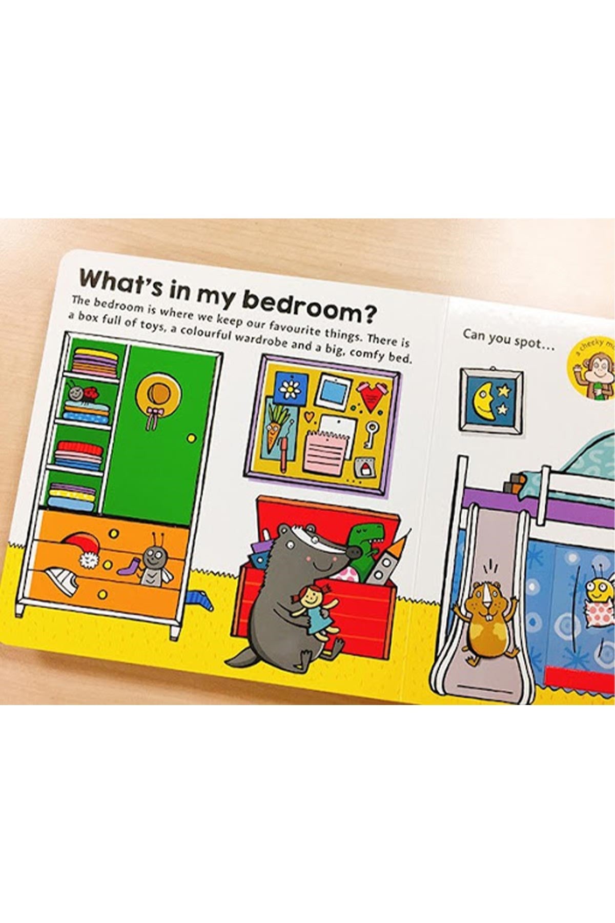 Priddy Books What’s In My House - Welcome Baby