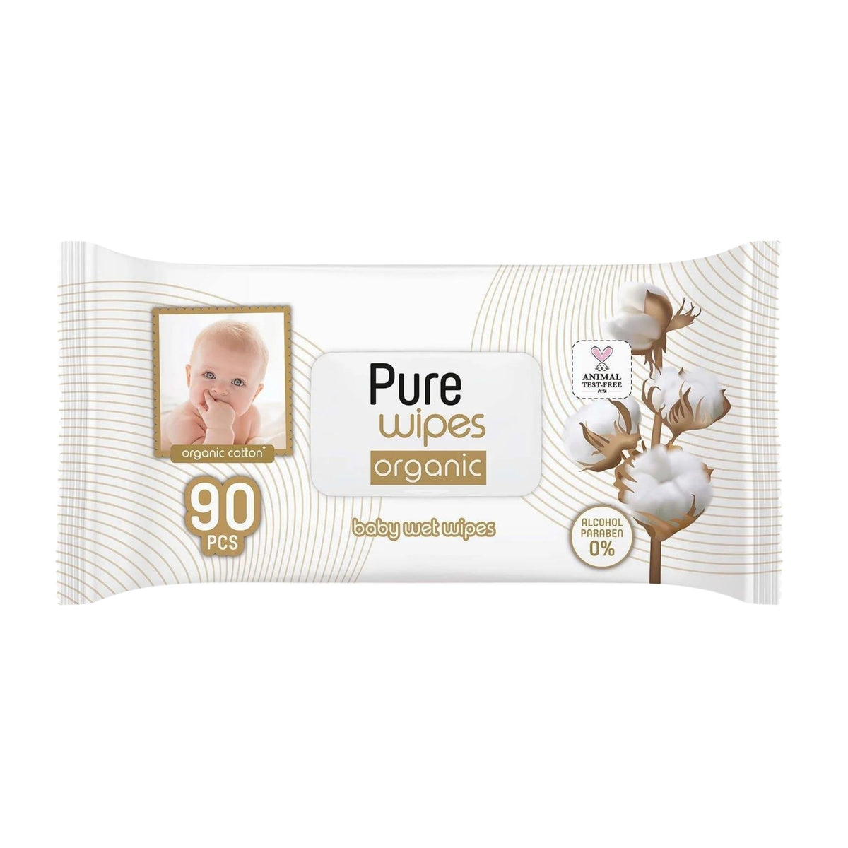 Pure Baby Islak Havlu 90'lı
