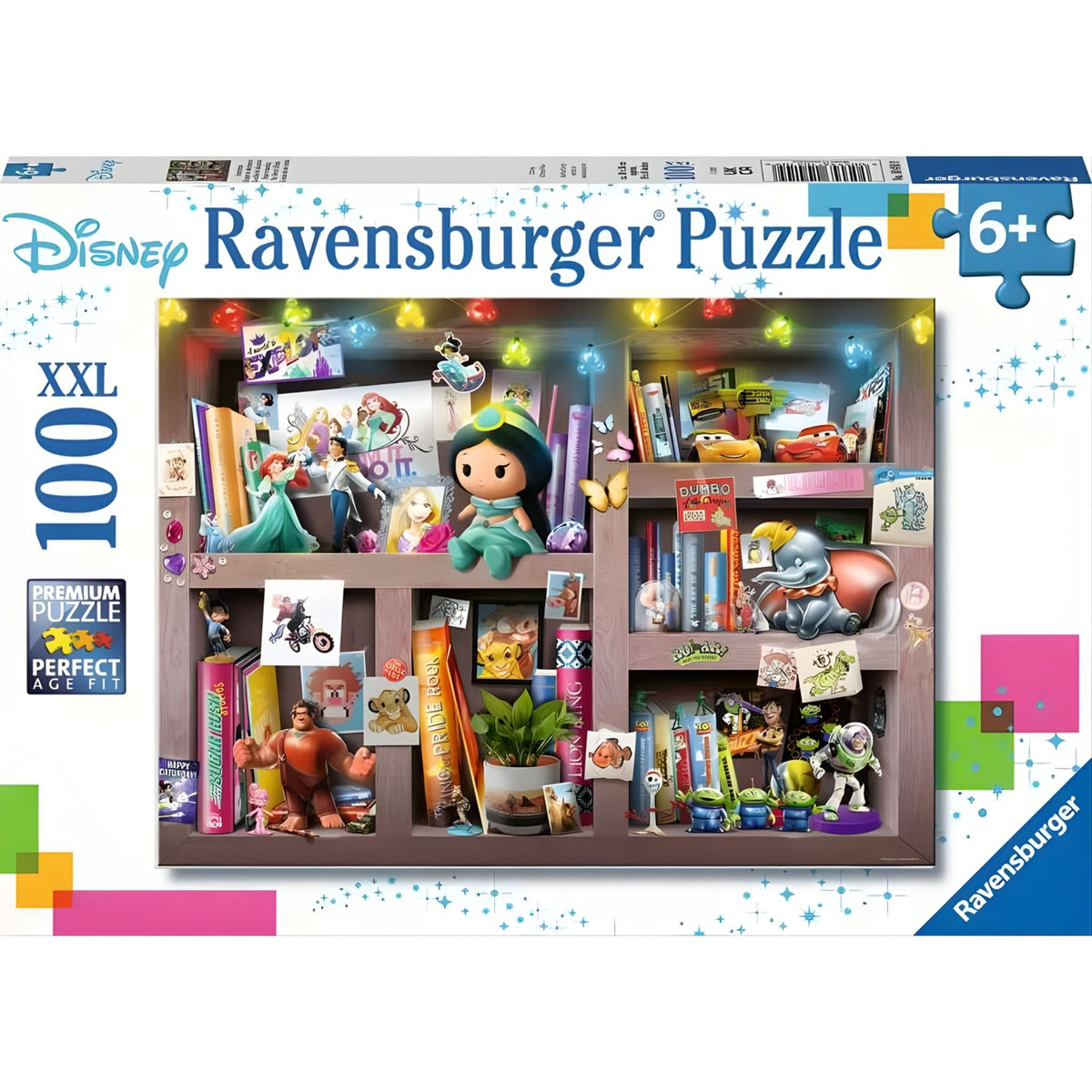 Ravensburger Disney Çok Karakterli 100 Parça Puzzle