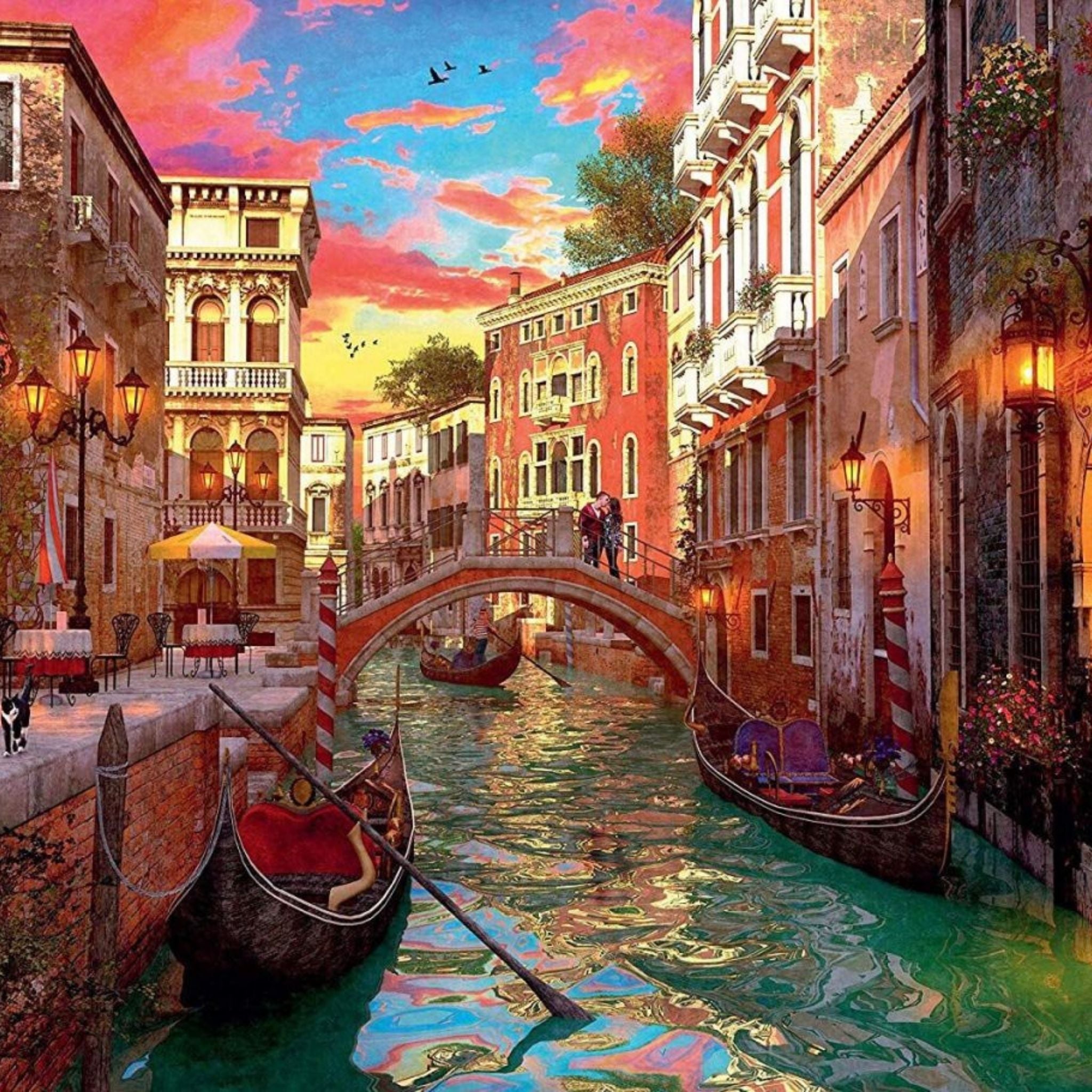 Ravensburger 1000 Parçalı Puzzle Venice Ramance