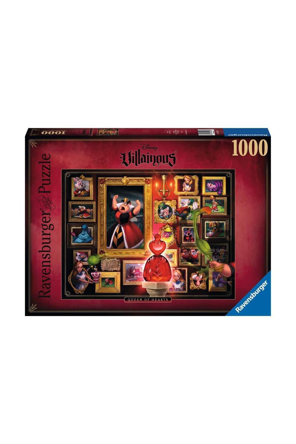 Ravensburger 1000Parçalı Puzzle WD Villainous Kupa Kraliçesi