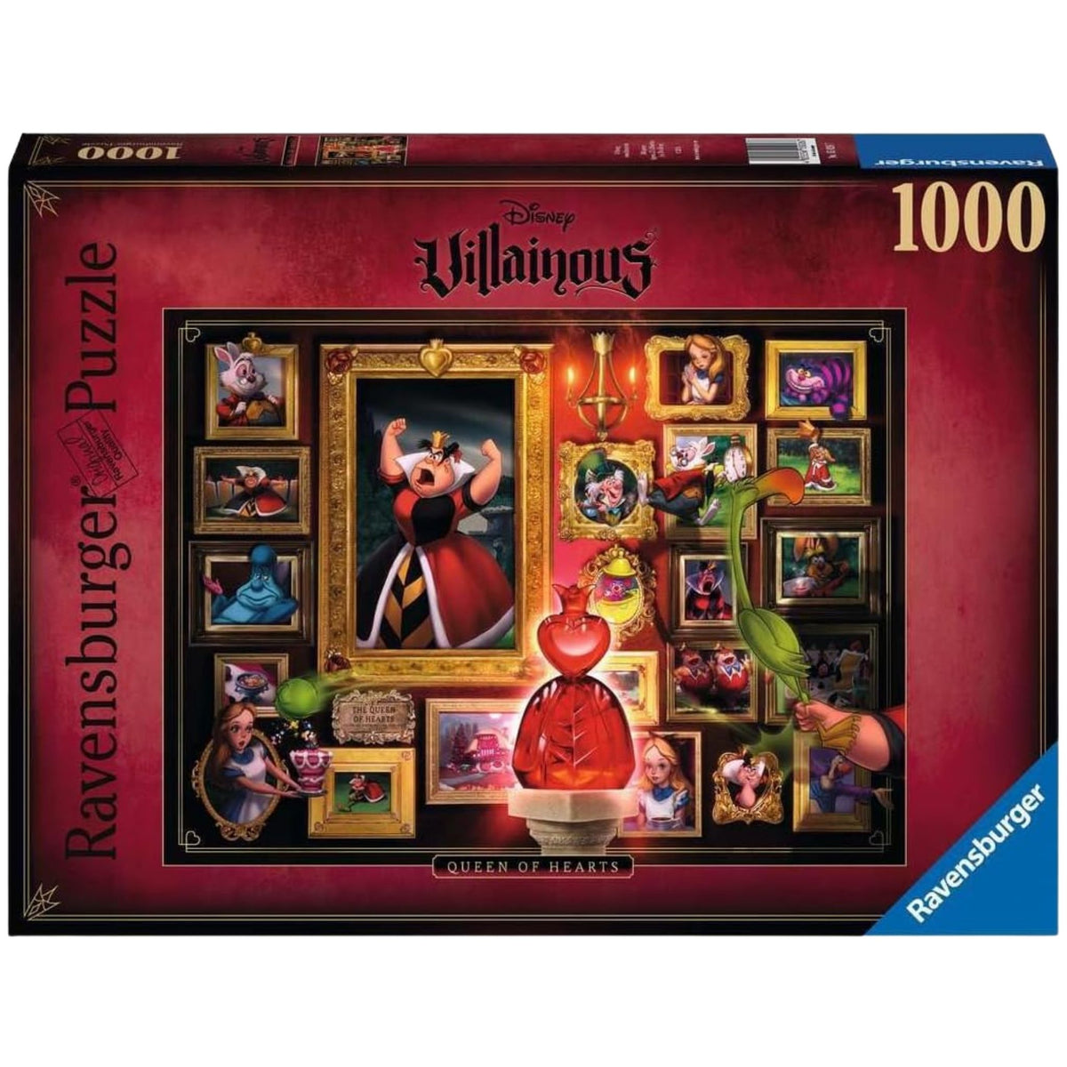 Ravensburger 1000 Parçalı Puzzle WD Villainous Kupa Kraliçesi