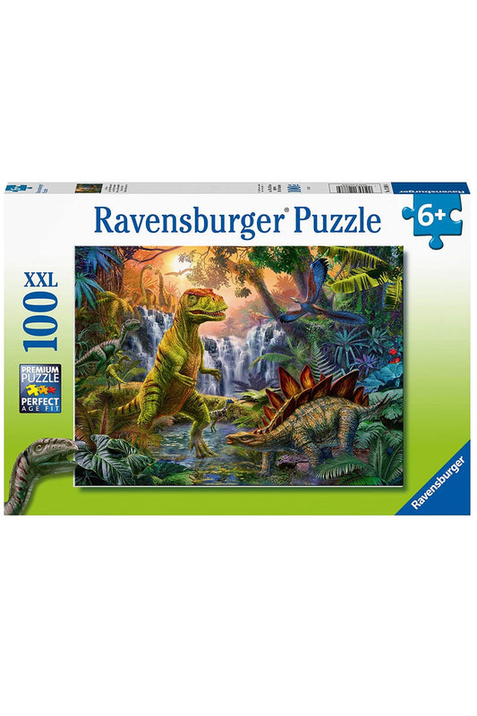 Ravensburger 100Parçalı Puzzle Dinosaur Oasis - Welcome Baby
