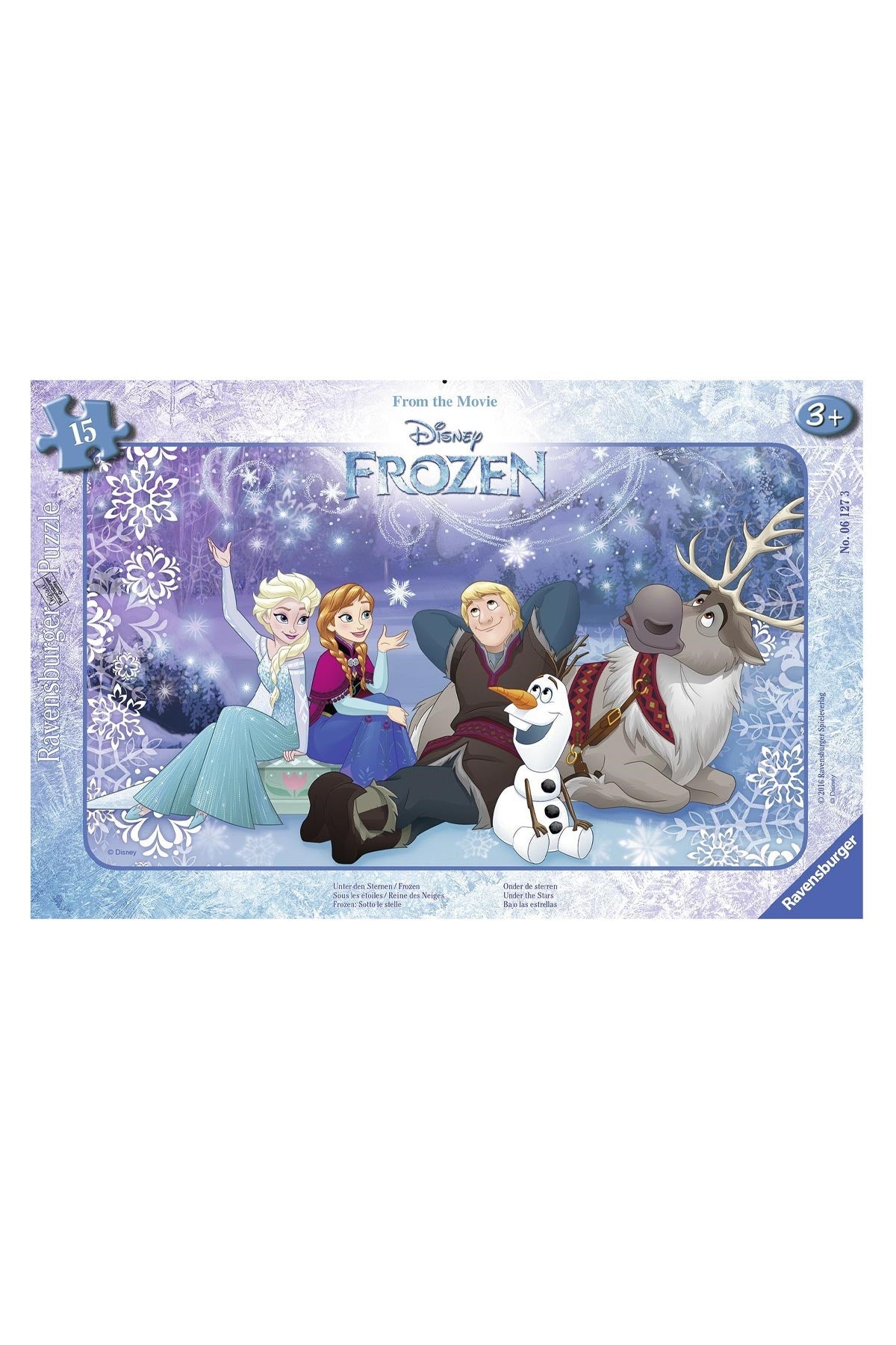 Ravensburger 15 Parçalı Küçük Çerçeveli WD Frozen2 Puzzle-61273