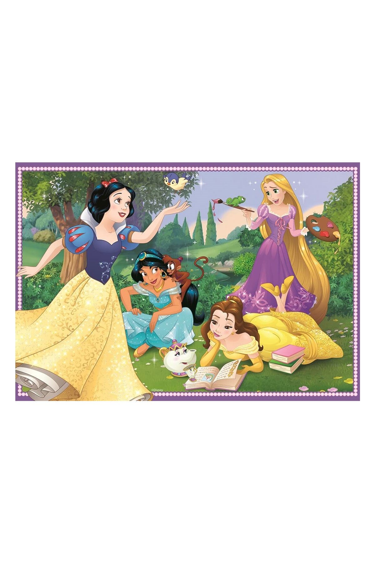 Ravensburger 2x12 Parçalı Puzzle WD Princess-076208