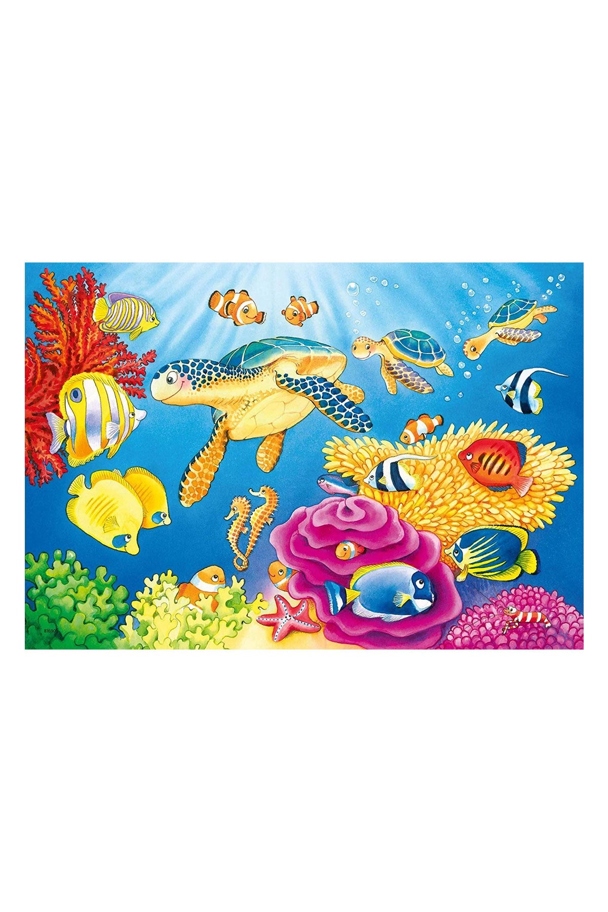 Ravensburger 2x24 Parçalı Puzzle Deniz Altında - Welcome Baby