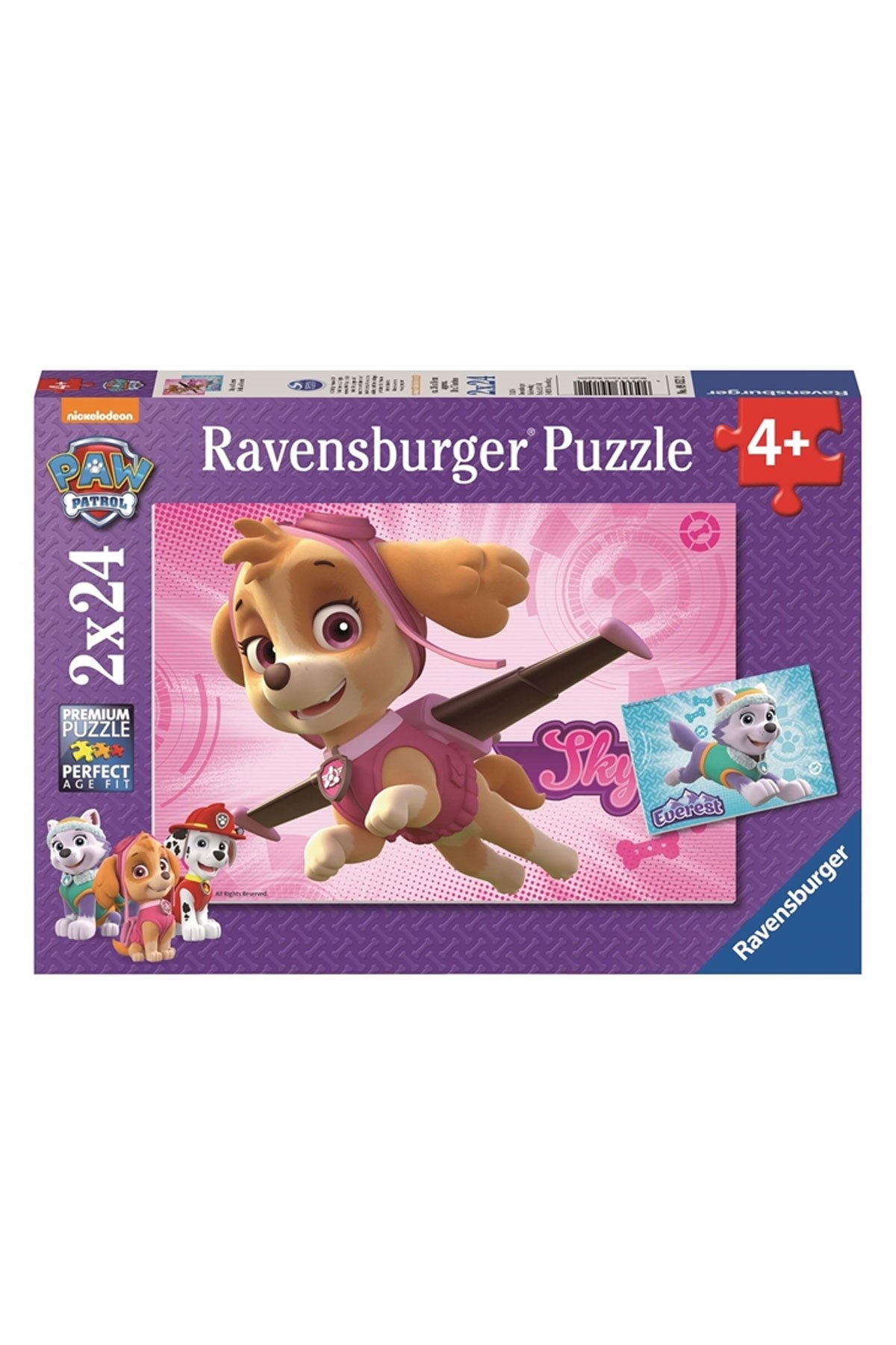 Ravensburger 2x24 Parçalı Puzzle Paw Patrol-091522