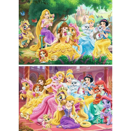 Ravensburger 2x24 Parçalı Puzzle Prenses´ in Arkadaşları