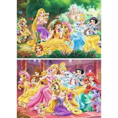 Ravensburger 2x24 Parçalı Puzzle Prenses´ in Arkadaşları