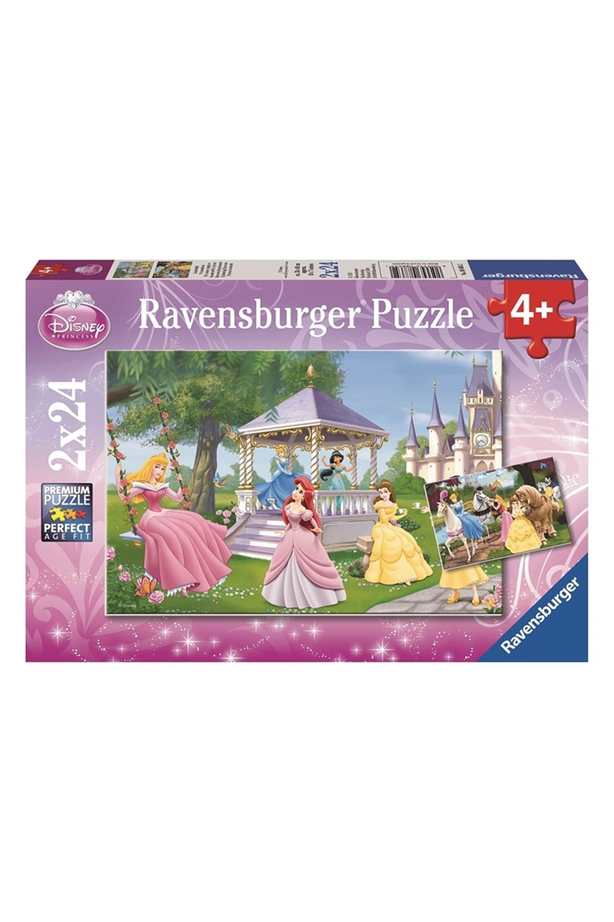 Ravensburger 2x24 Parçalı Puzzle Walt Disney Büyülü Prensesler-088652