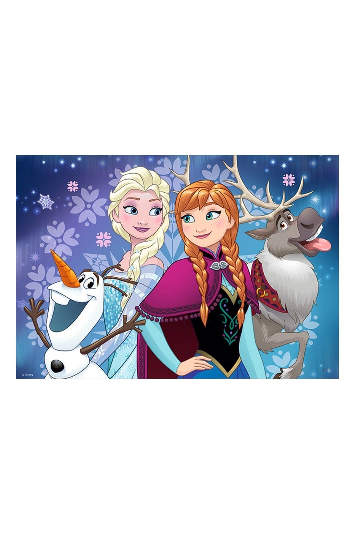 Ravensburger 2x24 Parçalı Puzzle Walt Disney Frozen Kuzey Işıkları-090747