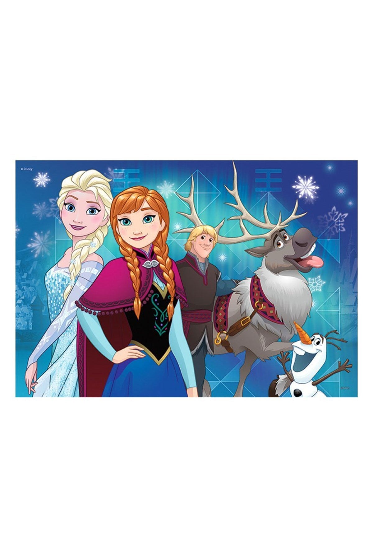 Ravensburger 2x24 Parçalı Puzzle Walt Disney Frozen Kuzey Işıkları-090747