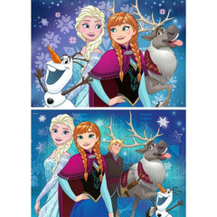 Ravensburger 2x24 Parçalı Puzzle Walt Disney Frozen Kuzey Işıkları