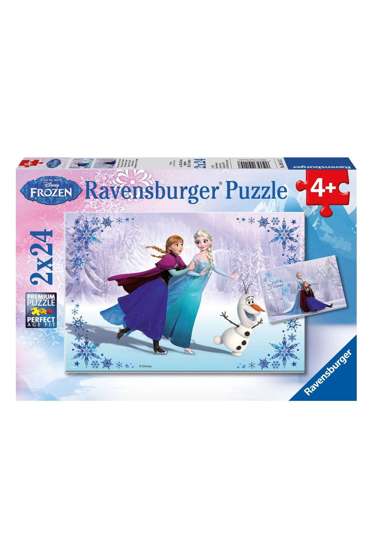 Ravensburger 2x24 Parçalı Puzzle WD Frozen-091157