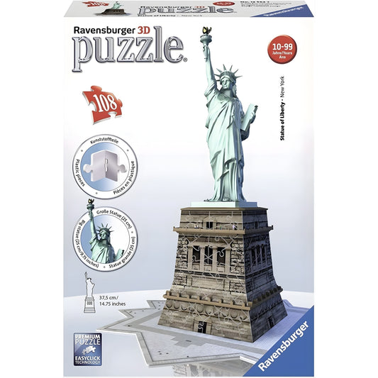 Ravensburger 3 Boyutlu Plastik Puzzle Özgürlük Anıtı