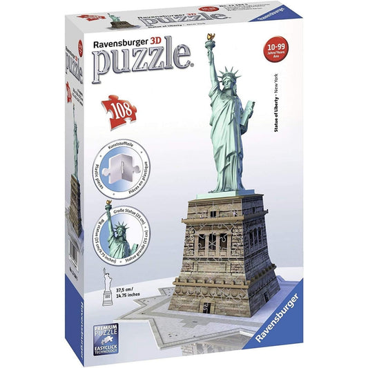 Ravensburger 3 Boyutlu Plastik Puzzle Özgürlük Anıtı