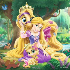 Ravensburger 3x49 Parçalı Puzzle Walt Disney Belle Cinderella Rapunzel