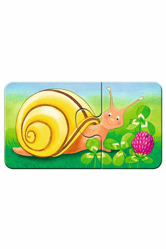 Ravensburger 9x2 Parçalı Puzzle Bahçe Hayvanları