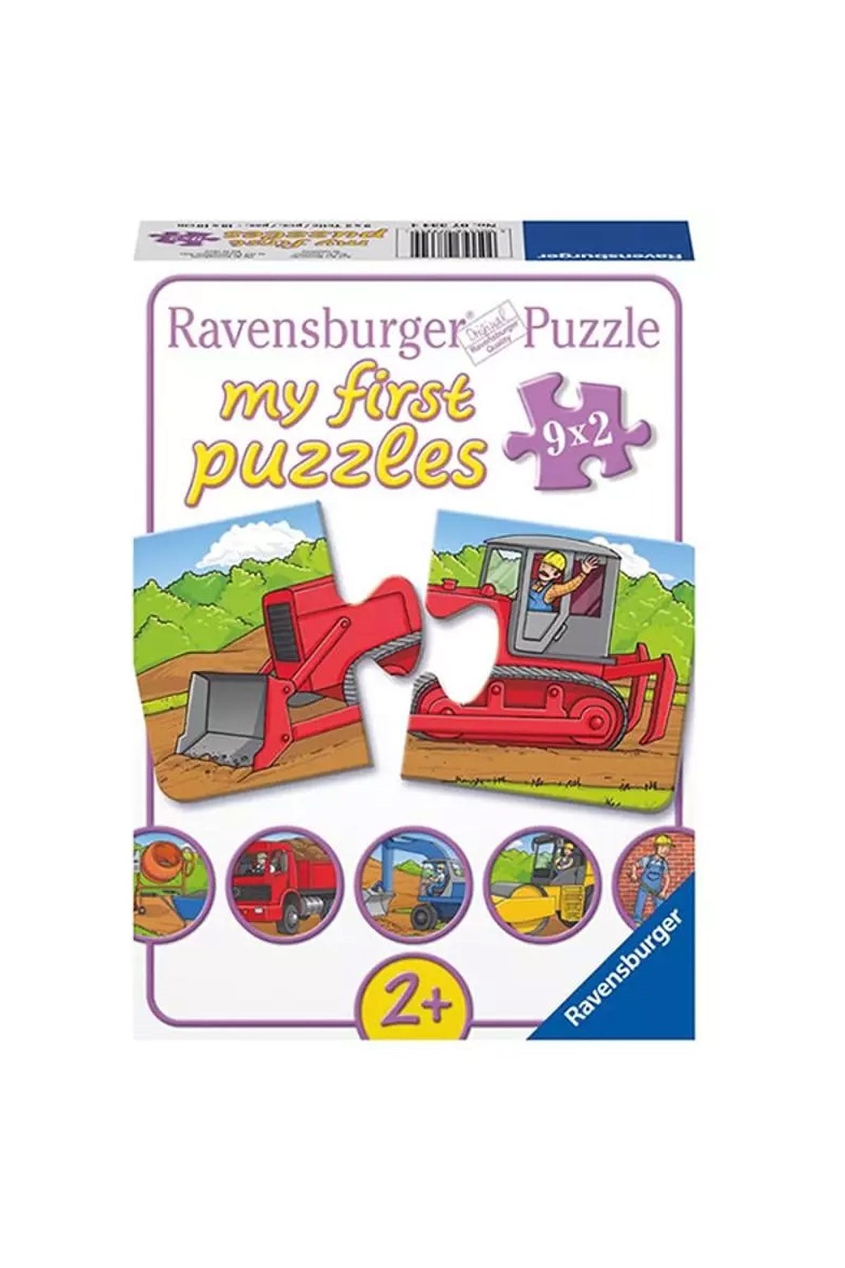 Ravensburger 9x2 Parçalı Puzzle Çiftlik-073337