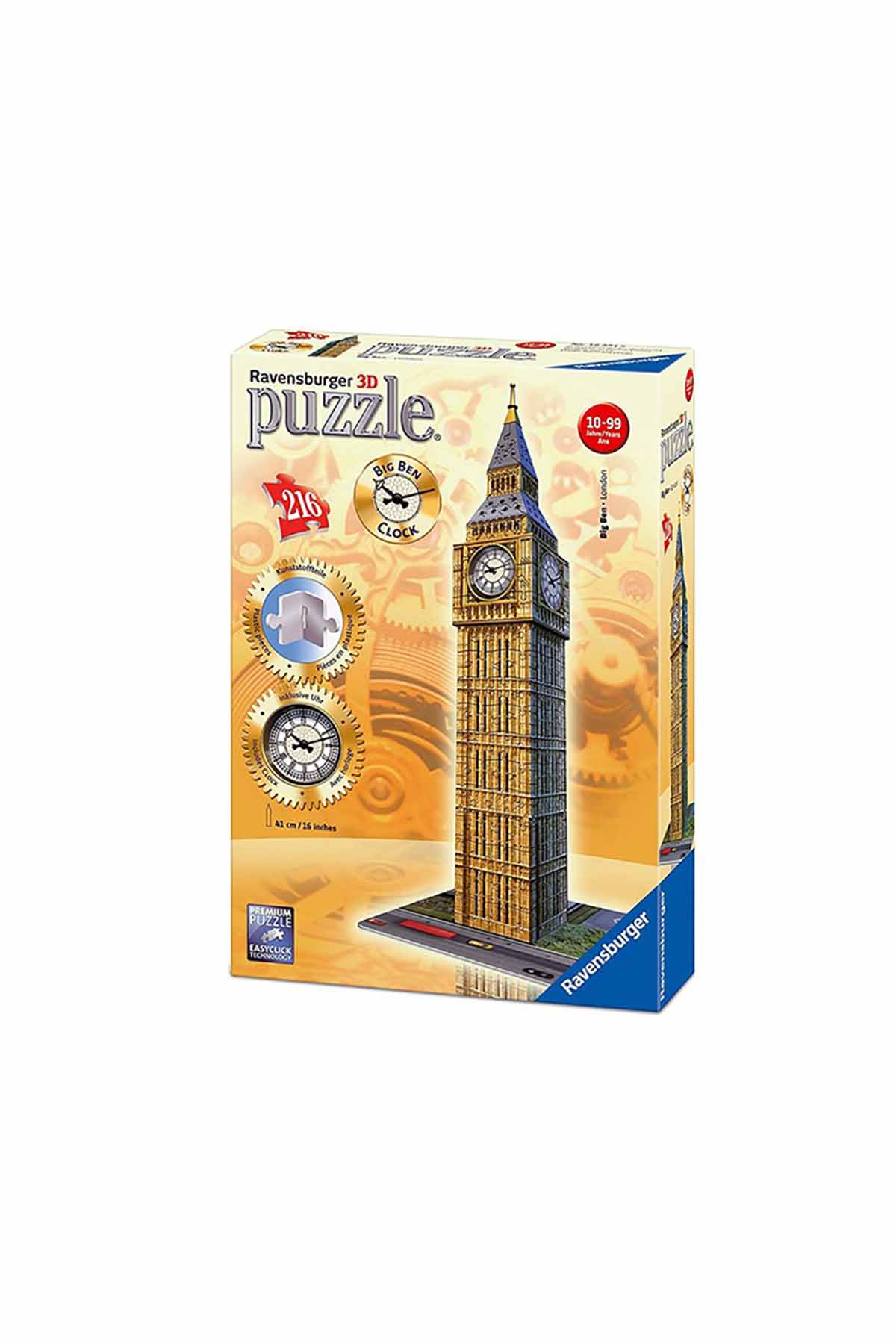 RAVENSBURGER BIG BEN-3D PUZZLE GERÇEK SAATLİ