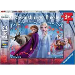 Ravensburger Frozen 2 Puzzle 2x12 Parça