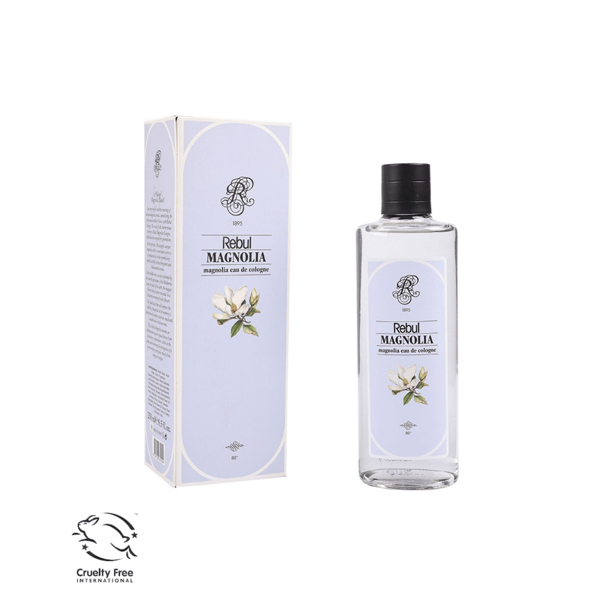 Rebul Magnolia Edc 250ml Kolonya Cam Şişe