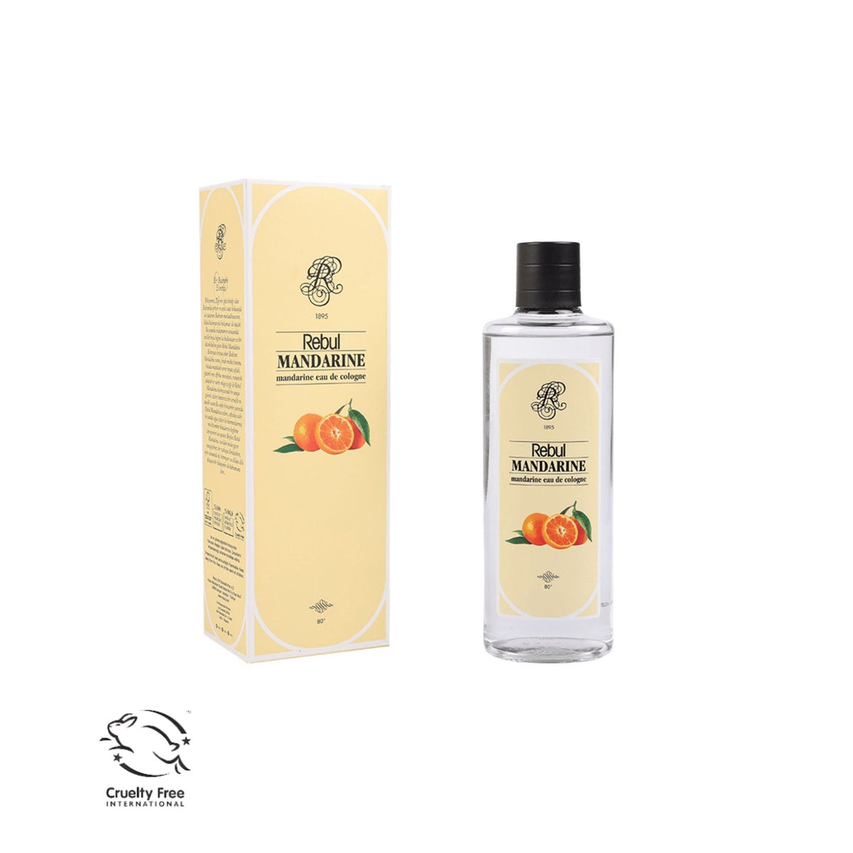Rebul Mandarine Edc 250ml Kolonya Cam Şişe